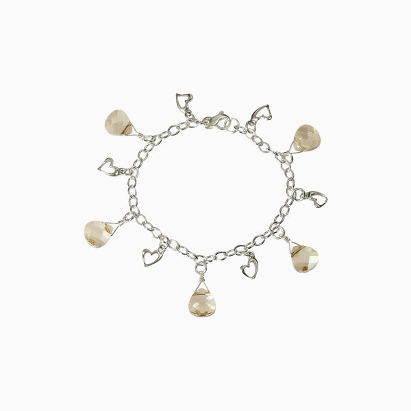 Brandee-sterling-silver-swarovski-heart-charm-bracelet