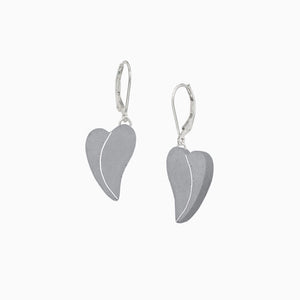 Lianca-Gray-Concrete-Heart-Earring-Sterling-Ear-Wire