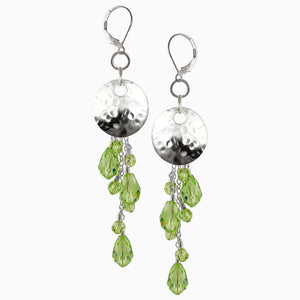 Rosina-sterling-silver-swarovski-green-dangle-earrings